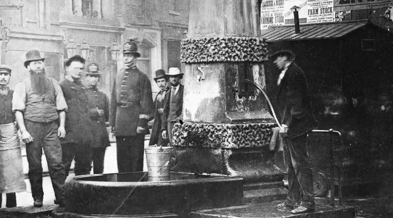 Aldgate Fountain 1874: London's Deadly Water Disaster